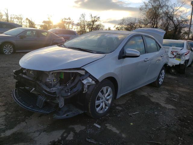 TOYOTA COROLLA L 2015 with VIN 2T1BURHE5FC330040 - Photo from auction