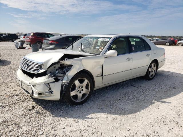 LEXUS LS 430 2004 with VIN JTHBN36F340130575 - Photo from auction