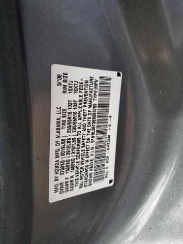 Photo 14 from auction – 2008 HONDA ODYSSEY EX with VIN 5FNRL38738B083759