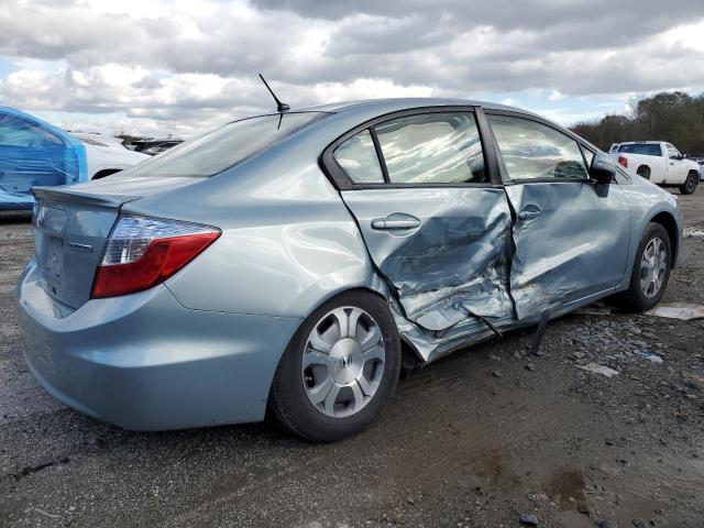 Photo 3 from auction – 2012 HONDA CIVIC HYBR with VIN JHMFB4F25CS006548