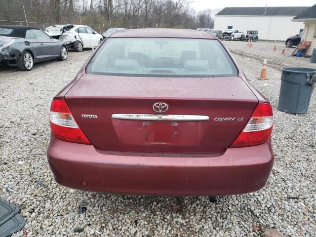 Photo 6 from auction – 2002 TOYOTA CAMRY LE with VIN 4T1BE32KX2U563946