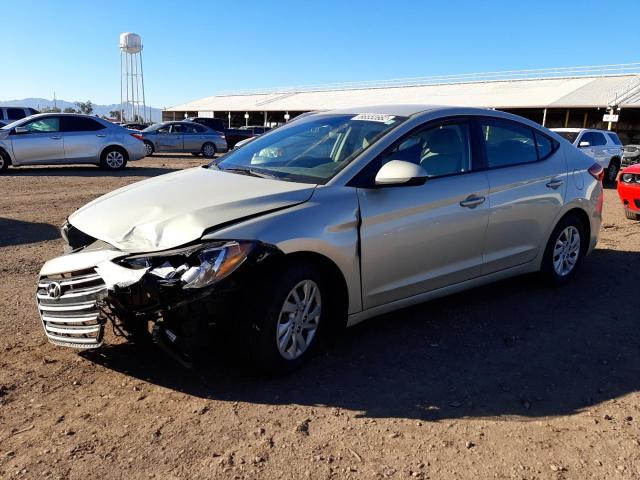 HYUNDAI ELANTRA SE 2017 with VIN 5NPD74LF6HH091875 - Photo from auction