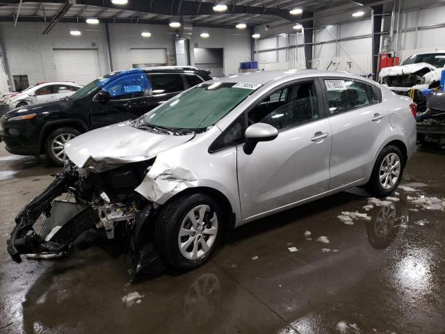 KIA RIO LX 2015 with VIN KNADM4A34F6528181 - Photo from auction