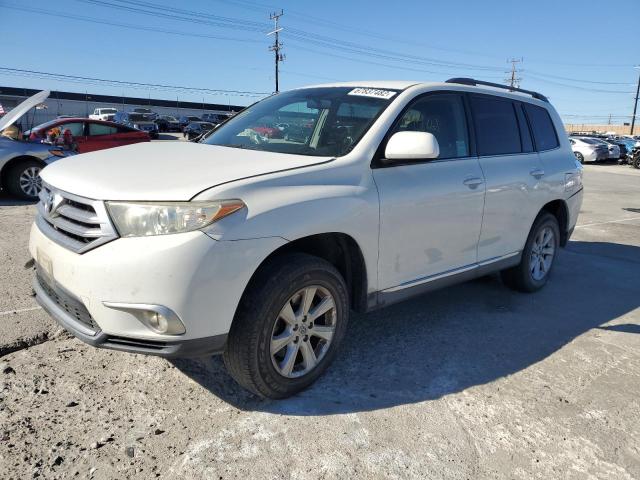 TOYOTA HIGHLANDER 2013 with VIN 5TDZK3EH4DS102518 - Photo from auction