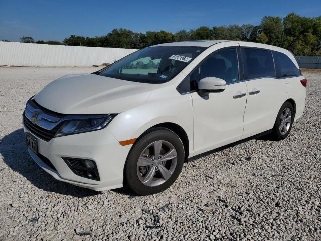 HONDA ODYSSEY EX 2018 with VIN 5FNRL6H74JB062863 - Photo from auction