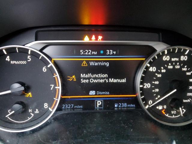 Photo 9 from auction – 2022 NISSAN ALTIMA SV with VIN 1N4BL4DV8NN374885