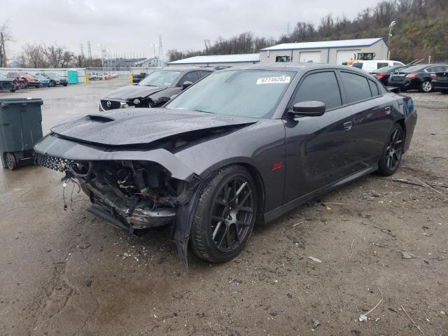 DODGE CHARGER SC 2019 with VIN 2C3CDXGJ7KH604334 - Photo from auction