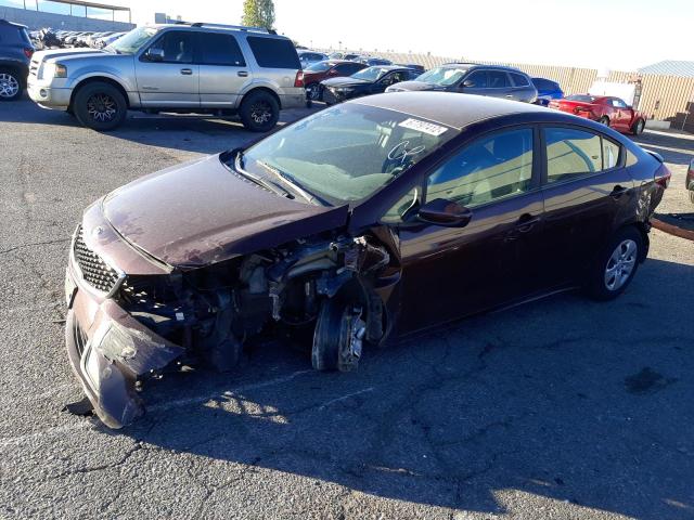 KIA FORTE LX 2018 with VIN 3KPFK4A76JE266445 - Photo from auction