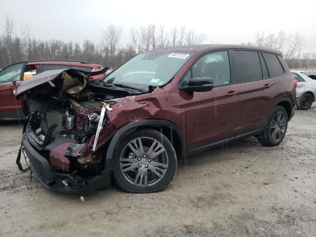 HONDA PASSPORT E 2021 with VIN 5FNYF8H59MB025678 - Photo from auction