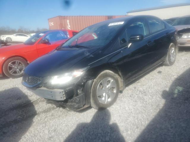 HONDA CIVIC LX 2014 with VIN 2HGFB2F51EH520067 - Photo from auction