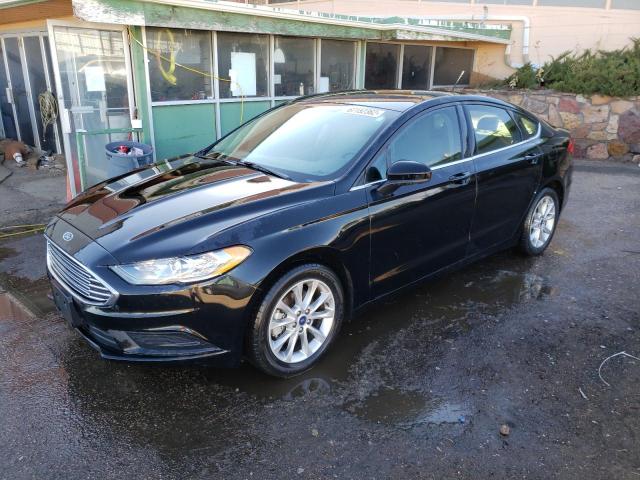 FORD FUSION SE 2017 with VIN 3FA6P0H77HR259240 - Photo from auction