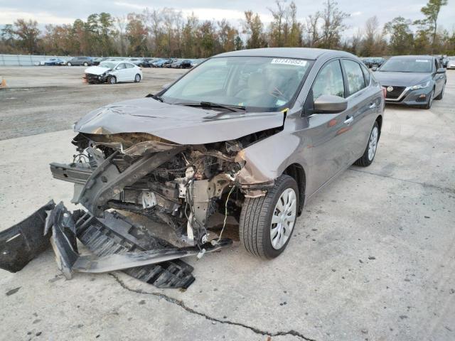 NISSAN SENTRA S 2016 with VIN 3N1AB7APXGL677169 - Photo from auction