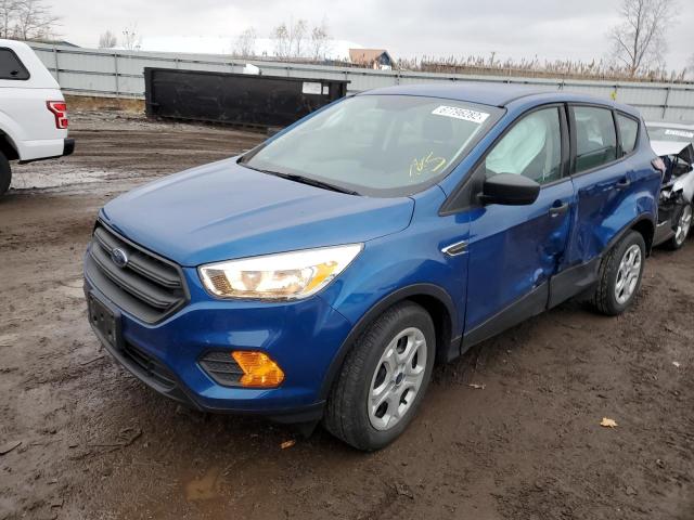 FORD ESCAPE S 2017 with VIN 1FMCU0F72HUD84241 - Photo from auction