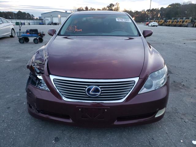 Photo 5 from auction – 2008 LEXUS LS 600HL with VIN JTHDU46F685005631