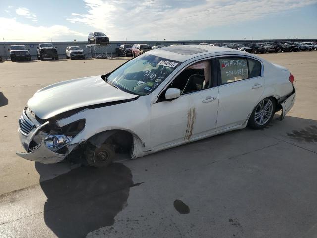 INFINITI G25 2011 with VIN JN1DV6AR6BM654101 - Photo from auction
