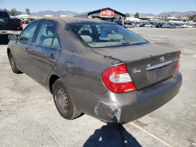 Photo 2 from auction – 2003 TOYOTA CAMRY LE with VIN JTDBE32K130157485