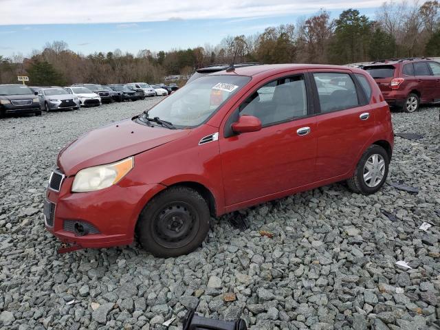 CHEVROLET AVEO LS 2010 with VIN KL1TD6DEXAB115728 - Photo from auction