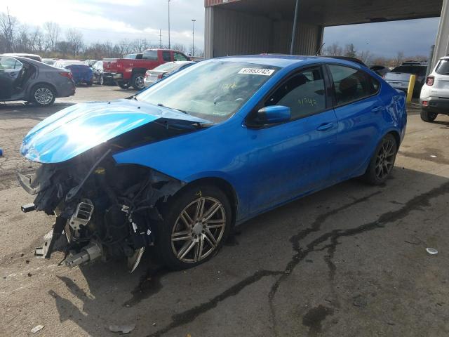 DODGE DART SE 2015 with VIN 1C3CDFAA6FD421478 - Photo from auction