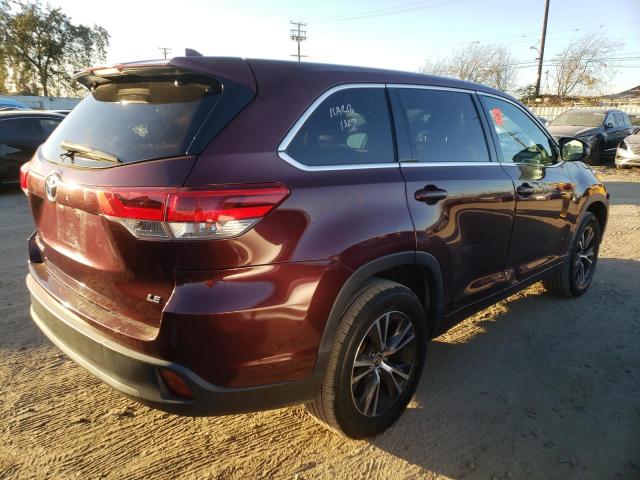 Photo 3 from auction – 2018 TOYOTA HIGHLANDER with VIN 5TDZZRFH4JS253657