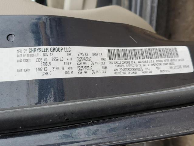 Photo 14 from auction – 2013 DODGE GRAND CARA with VIN 2C4RDGBG2DR618995