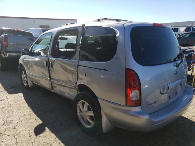 Photo 2 from auction – 2002 NISSAN QUEST GXE with VIN 4N2ZN15T22D803838