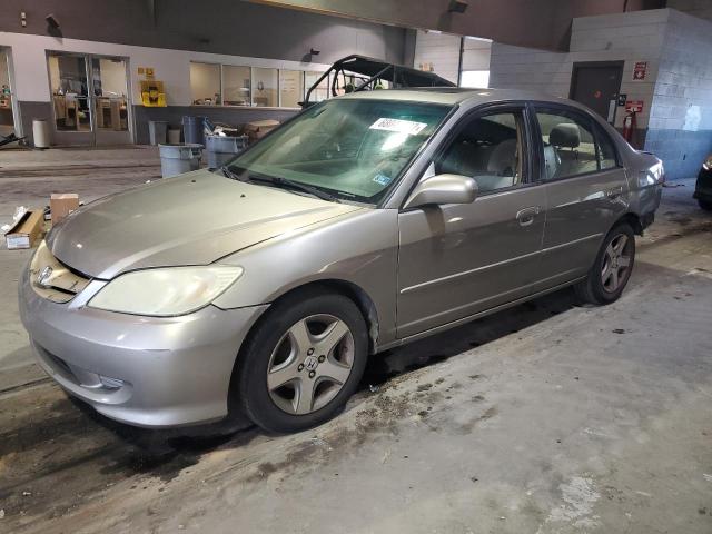 HONDA CIVIC EX 2005 with VIN 2HGES26895H543635 - Photo from auction