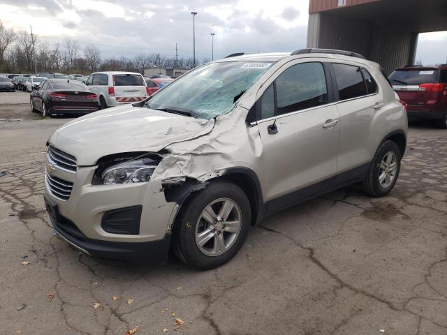 CHEVROLET TRAX 1LT 2016 with VIN 3GNCJLSB6GL270347 - Photo from auction