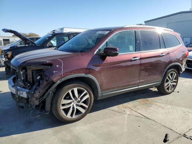 Photo 1 from auction – 2017 HONDA PILOT TOUR with VIN 5FNYF6H9XHB034693