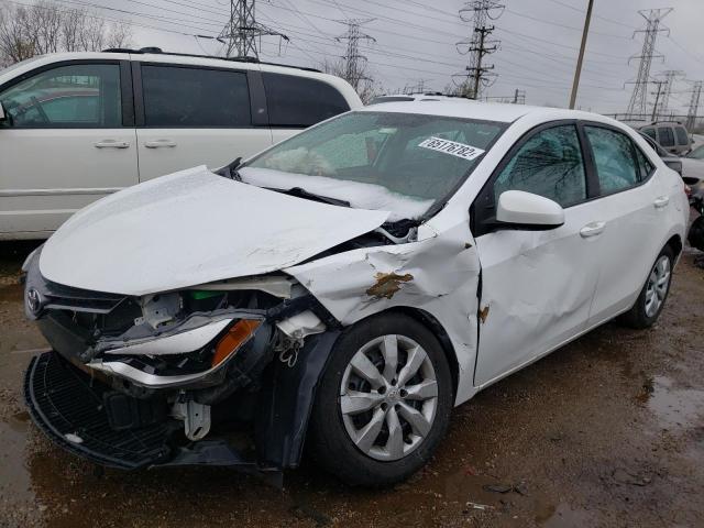 TOYOTA COROLLA L 2015 with VIN 2T1BURHE7FC339127 - Photo from auction