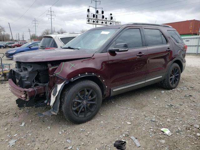FORD EXPLORER X 2018 with VIN 1FM5K7DH2JGB28818 - Photo from auction