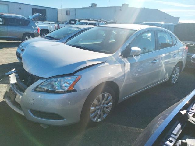 NISSAN SENTRA S 2015 with VIN 3N1AB7AP5FL656745 - Photo from auction