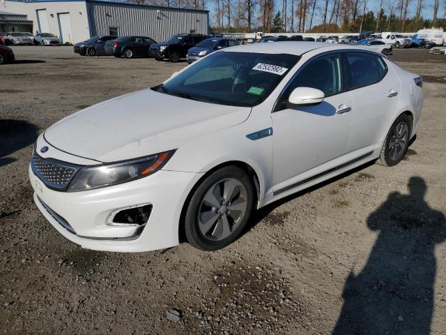 KIA OPTIMA HYB 2016 with VIN KNAGN4AD2G5098421 - Photo from auction