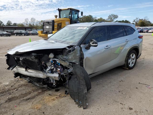 TOYOTA HIGHLANDER 2021 with VIN 5TDZZRAH1MS037955 - Photo from auction