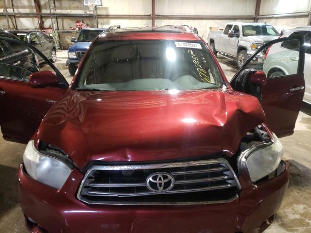 Photo 12 from auction – 2010 TOYOTA HIGHLANDER with VIN 5TDDK3EH9AS005921
