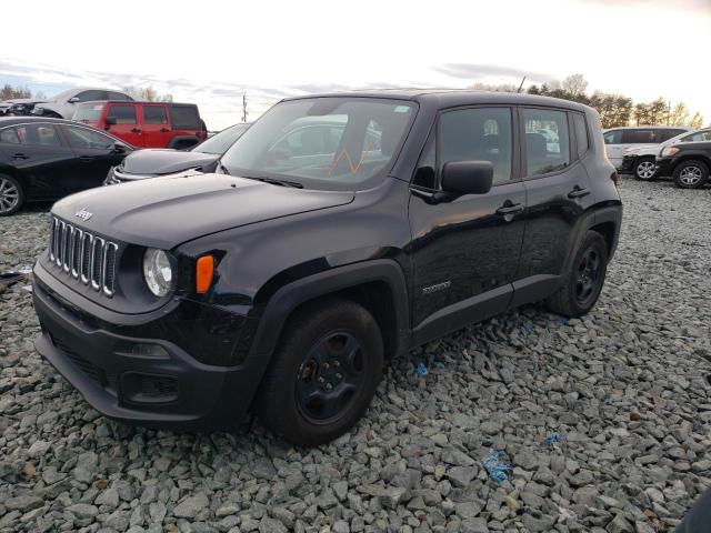 JEEP RENEGADE S 2017 with VIN ZACCJAAB5HPE77089 - Photo from auction