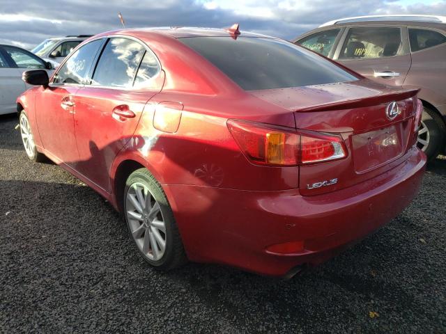Photo 3 from auction – 2009 LEXUS IS 250 with VIN JTHCK262995029037