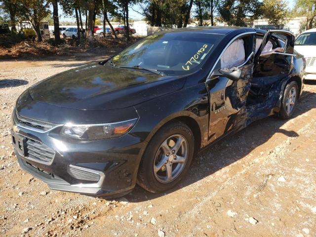 CHEVROLET MALIBU LS 2017 with VIN 1G1ZB5ST1HF197171 - Photo from auction