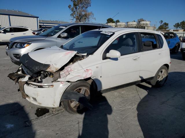 CHEVROLET AVEO BASE 2007 with VIN KL1TD66637B743693 - Photo from auction