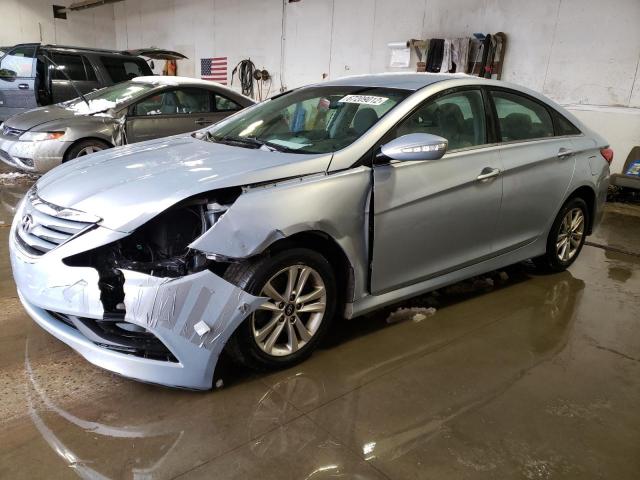 HYUNDAI SONATA GLS 2014 with VIN 5NPEB4AC2EH827783 - Photo from auction