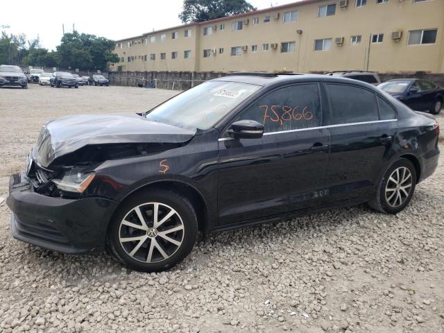 VOLKSWAGEN JETTA SE 2017 with VIN 3VWDB7AJ8HM349439 - Photo from auction