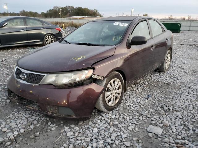 KIA FORTE EX 2011 with VIN KNAFU4A26B5415560 - Photo from auction
