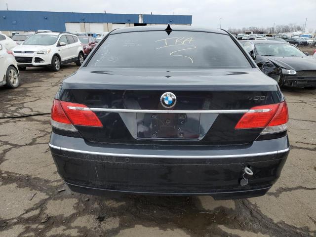 Photo 6 from auction – 2008 BMW 750 I with VIN WBAHL83558DT11604
