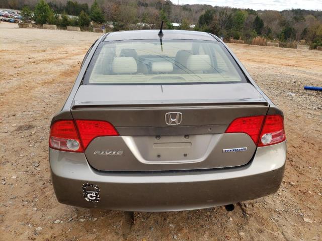 Photo 6 from auction – 2007 HONDA CIVIC HYBR with VIN JHMFA36207S008758