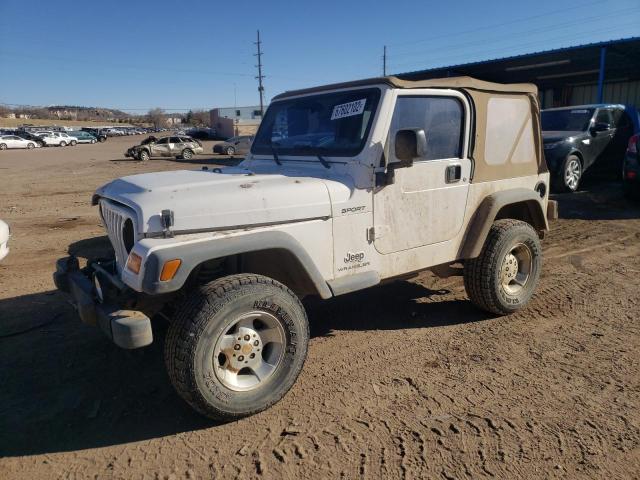 JEEP WRANGLER / 2003 with VIN 1J4FA49S93P362241 - Photo from auction