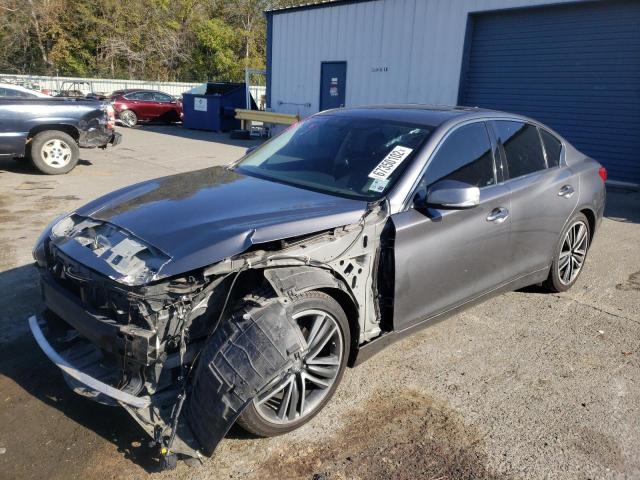 INFINITI Q50 BASE 2014 with VIN JN1BV7AP5EM692919 - Photo from auction