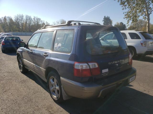 Photo 2 from auction – 2002 SUBARU FORESTER S with VIN JF1SF65512H741752