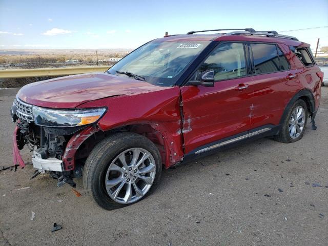 FORD EXPLORER L 2021 with VIN 1FMSK8FH0MGA16075 - Photo from auction