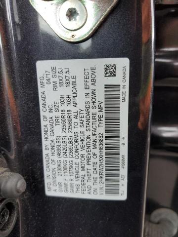 Photo 14 from auction – 2017 HONDA CR-V EX with VIN 2HKRW2H5XHH636862