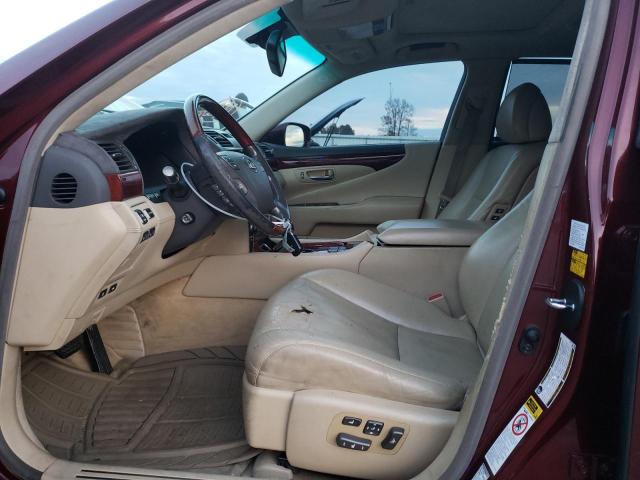 Photo 7 from auction – 2008 LEXUS LS 600HL with VIN JTHDU46F685005631