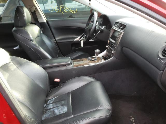Photo 5 from auction – 2009 LEXUS IS 250 with VIN JTHCK262995029037